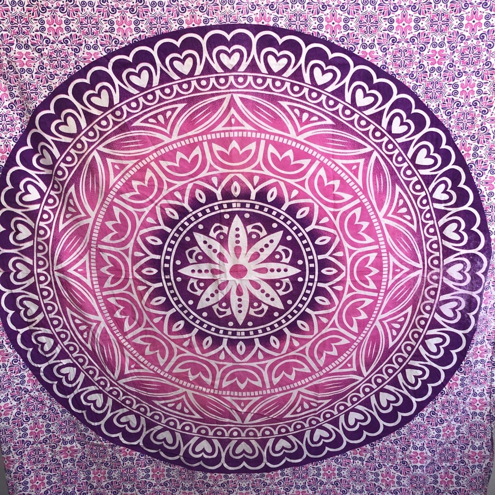 boho batik mandela wall tapestry bedspread